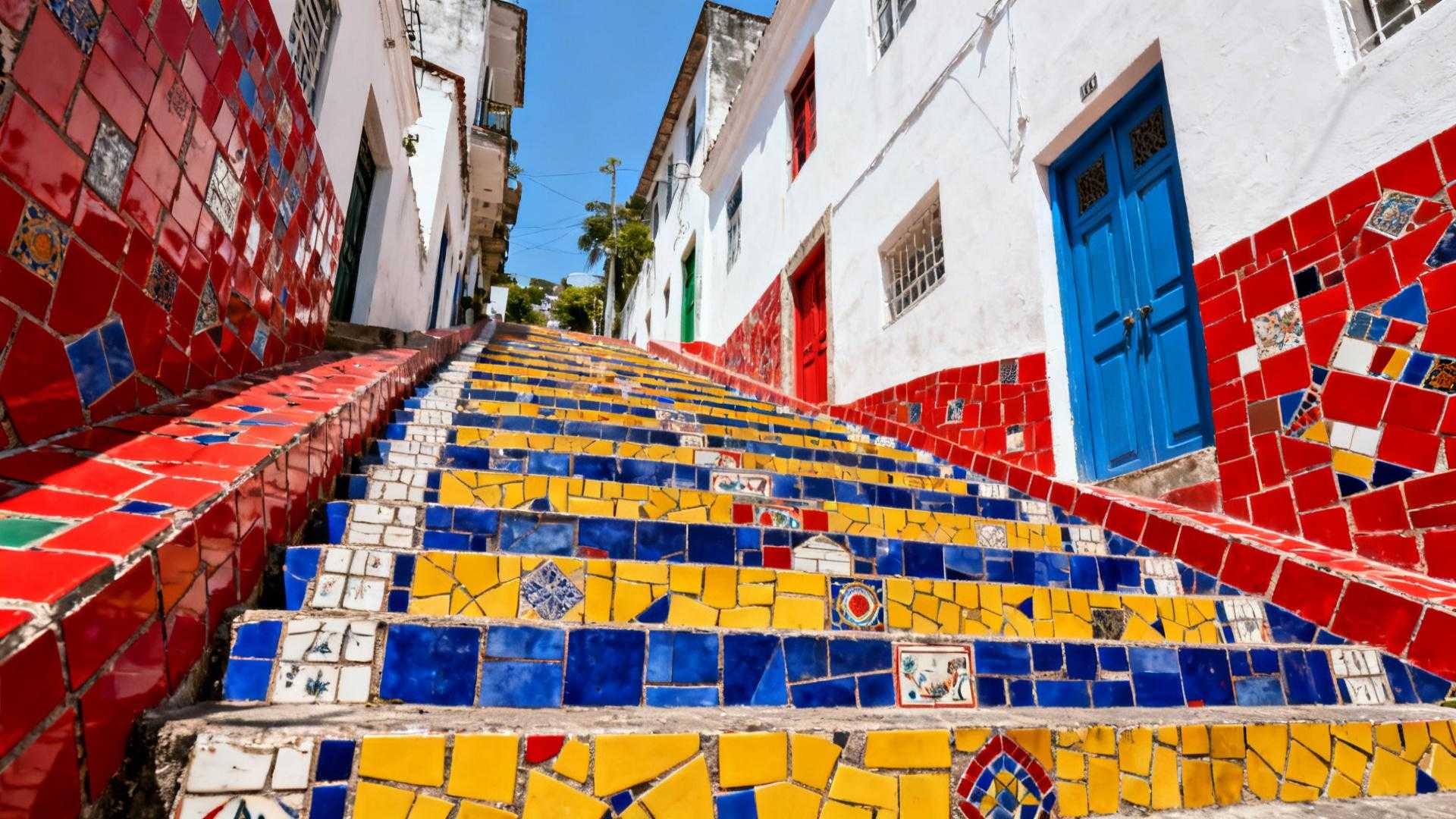2 100 000 carreaux de 137 pays – cet escalier gratuit de Rio surpasse le Christ payant
