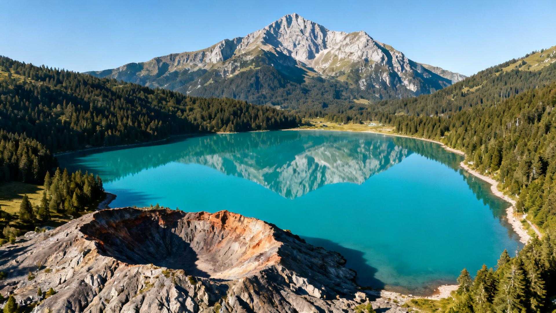 Ce lac de 60 hectares coûte 92 € la nuit quand Annecy facture 178 €