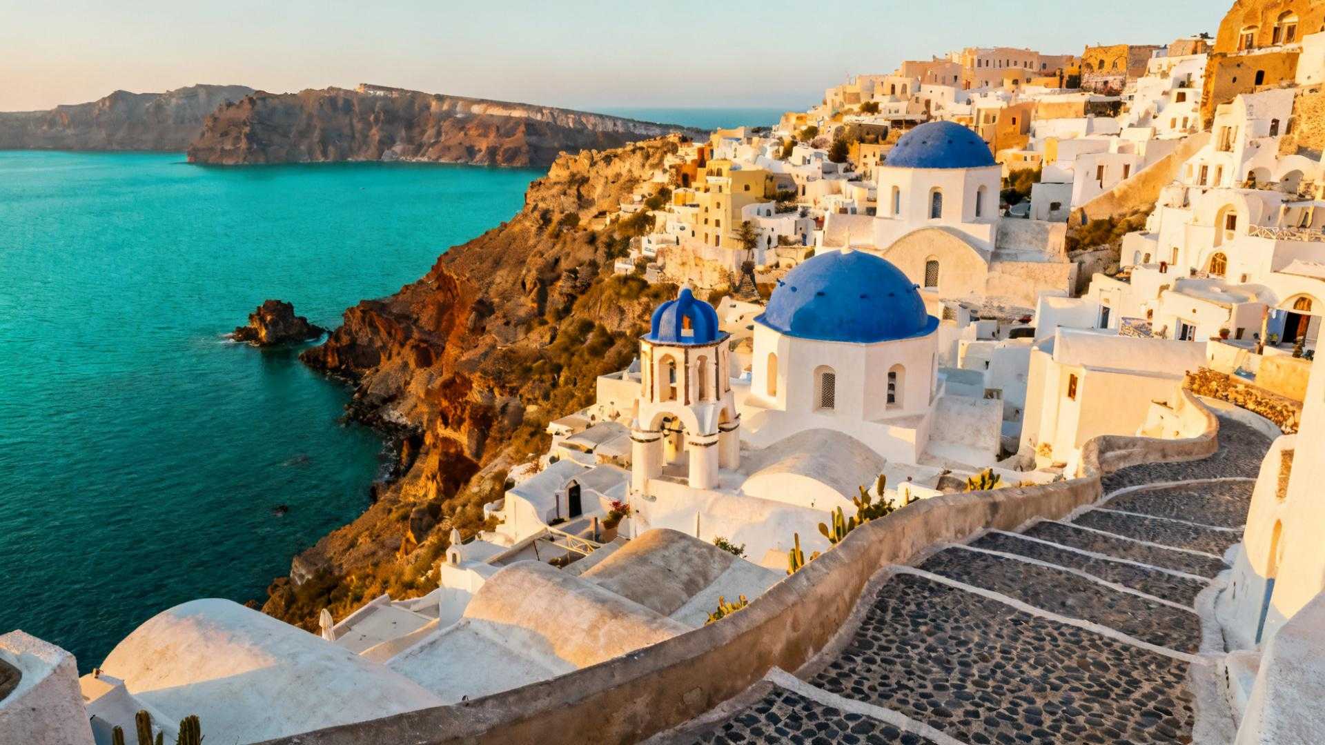 Oia à 120 € la nuit en mai quand juillet facture 450 € pour le même coucher de soleil
