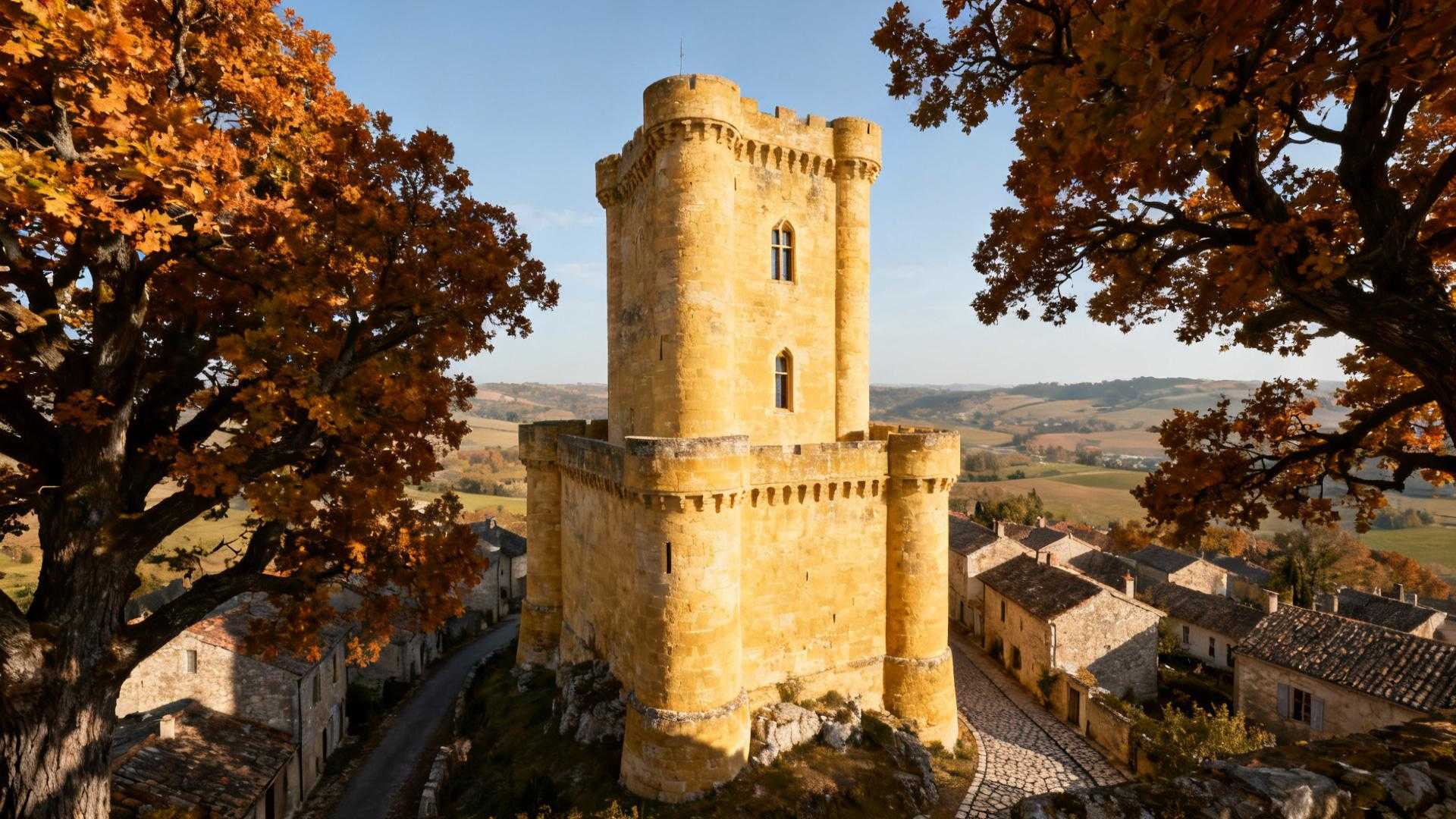 À 5 km de Lascaux, ce village de 399 âmes garde un château de 1487 ignoré