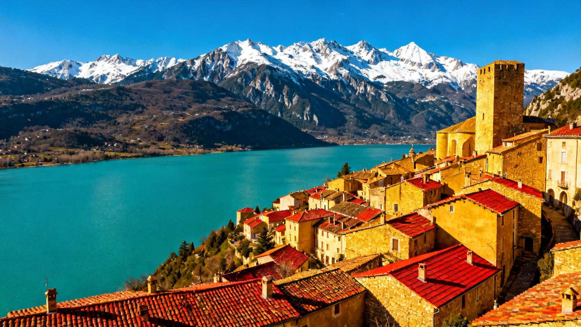 Ce lac alpin de 27 hectares coûte 32 € la nuit quand Annecy facture 179 €