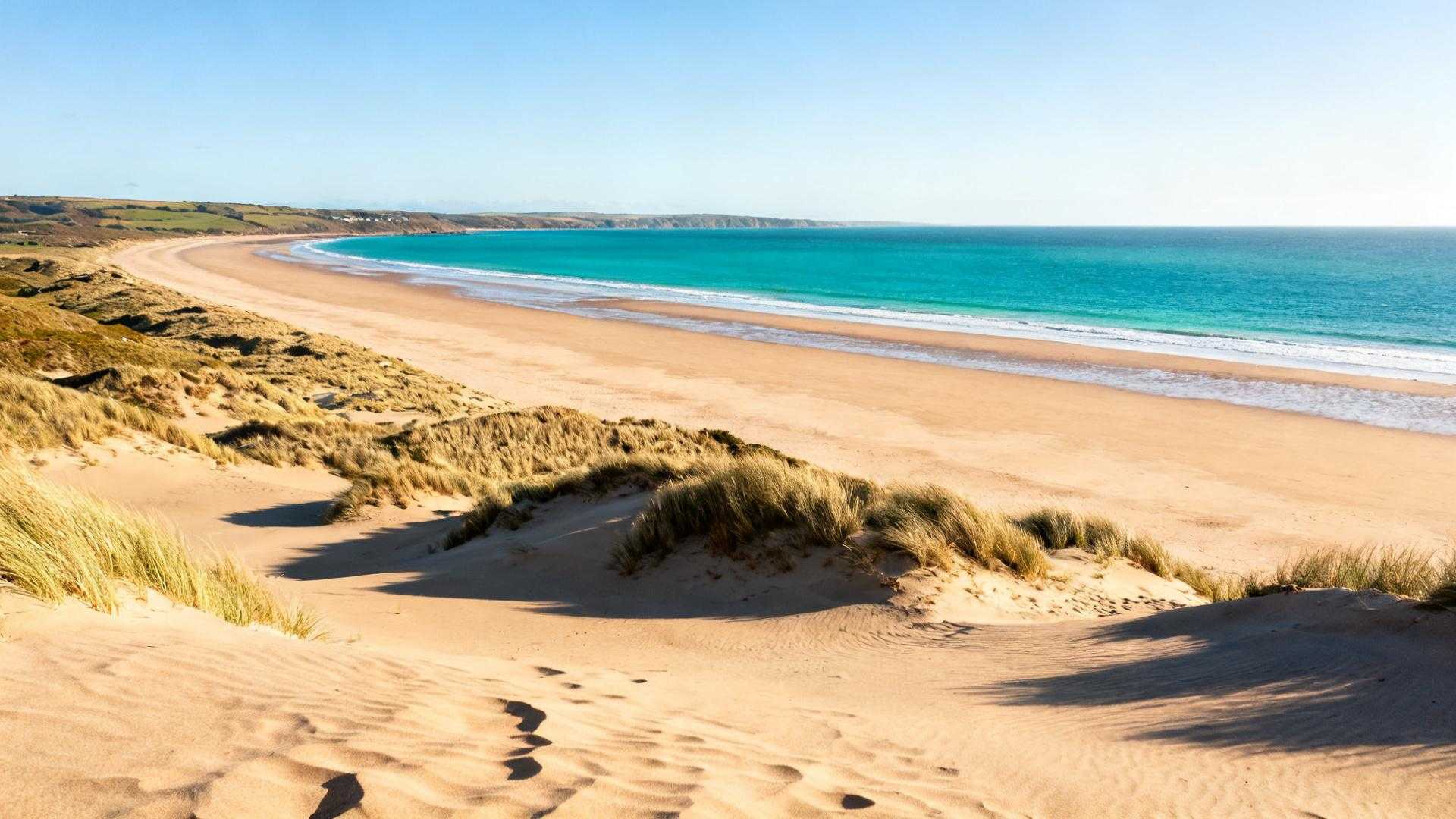 90 € la nuit quand Cornwall facture 220 € — même surf atlantique, même dunes UNESCO