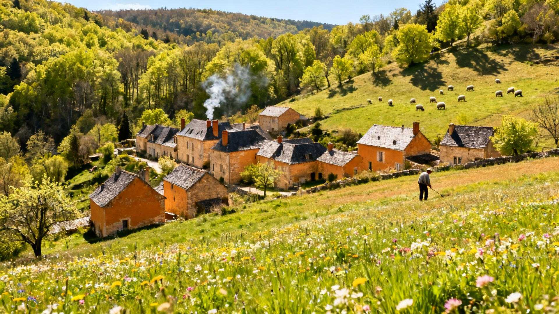 Ce village de 575 habitants garde le calme du Périgord que Sarlat a perdu