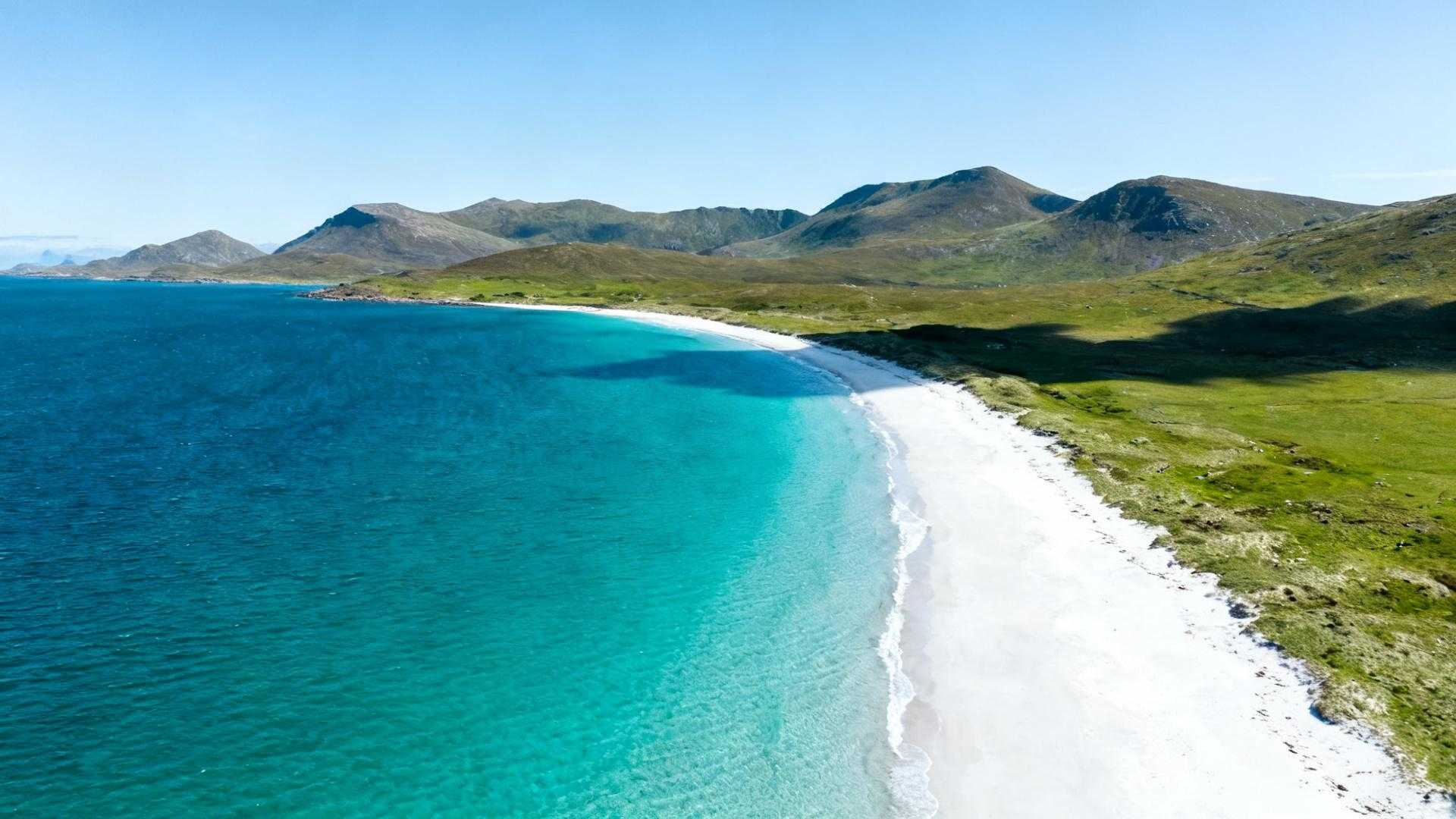 Luskentyre coûte 120 € la nuit quand les Maldives facturent 600 € pour le même turquoise