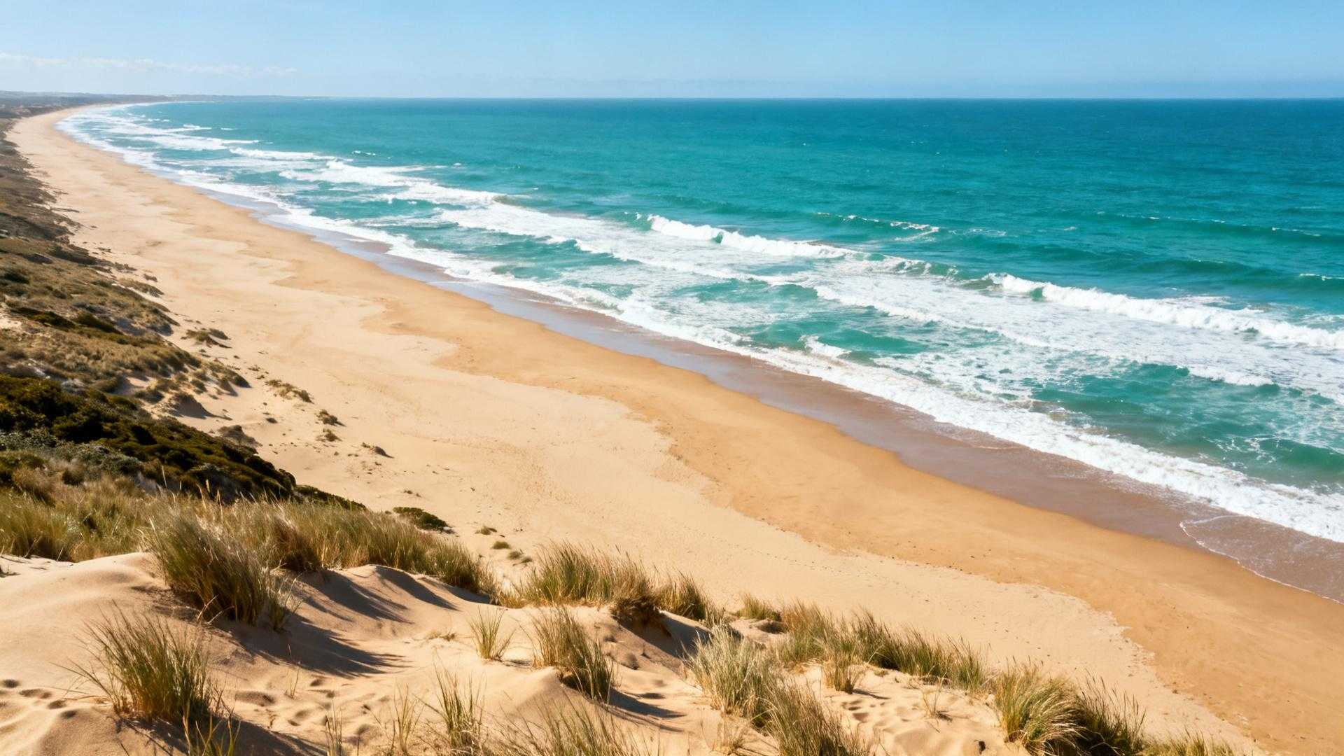 Cette plage landaise de 6 kilomètres coûte 70 € la nuit quand Biarritz facture 180 € pour le même surf atlantique