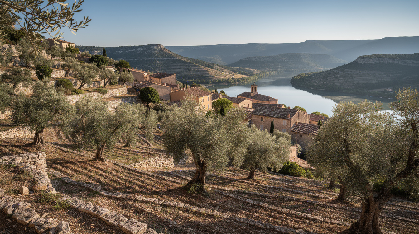 Méconnue des voyageurs filant vers la Provence, Nyons détient depuis 1994 la seule AOP olive noire de France