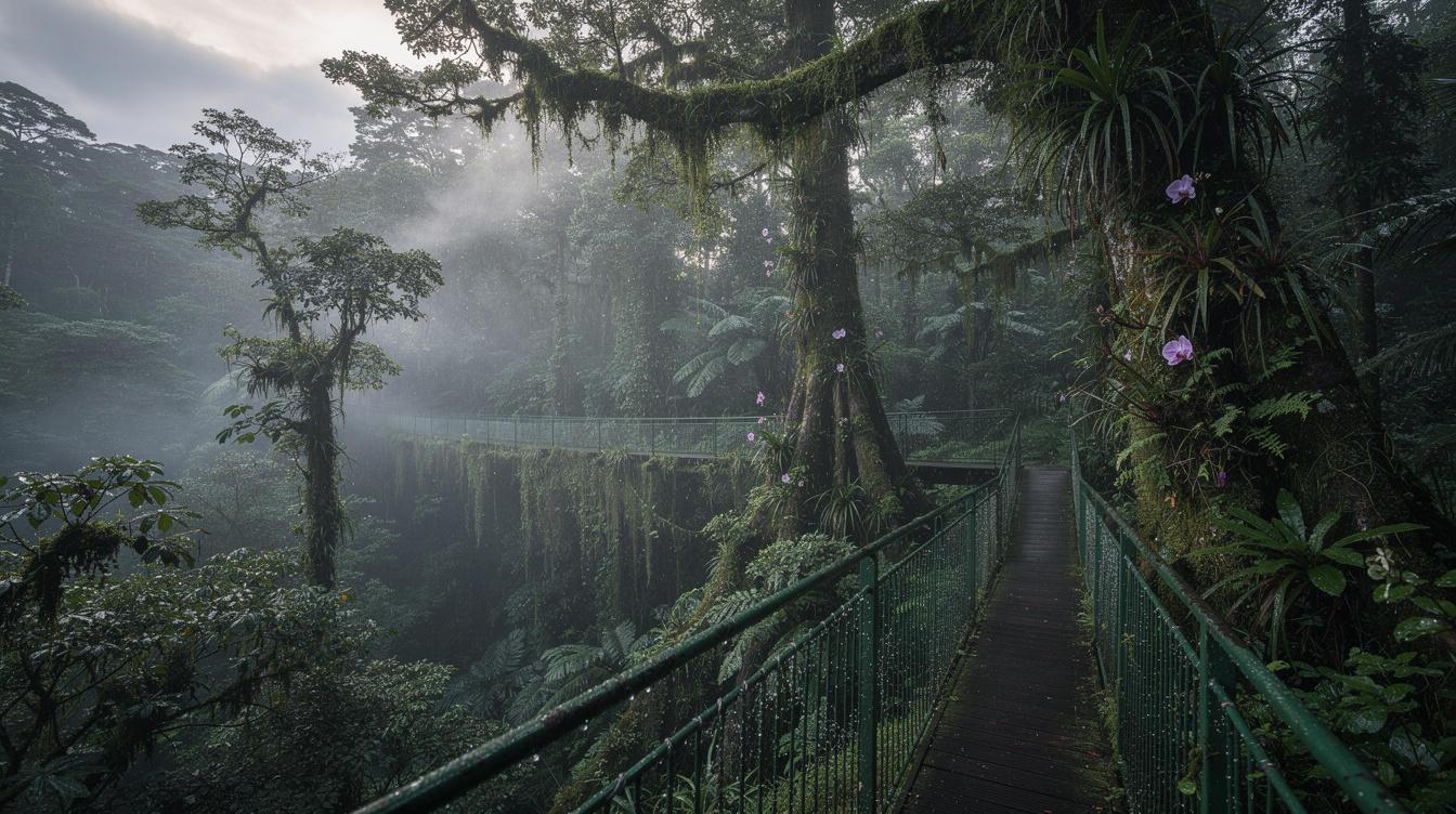 Cette forêt costaricienne existe grâce à 44 familles Quakers qui refusaient la guerre en 1951