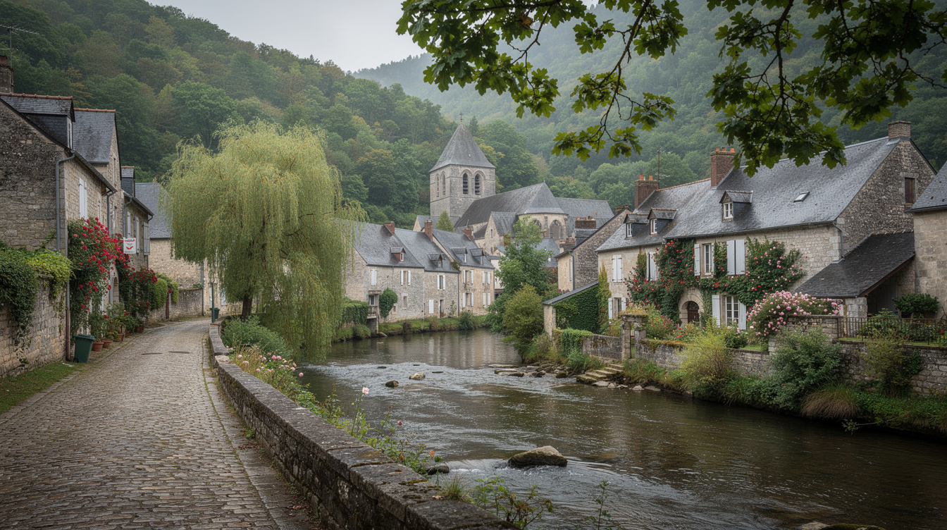 Ce village de l'Indre où George Sand revenait écrire garde ses 300 habitants et ses fresques du XIe siècle