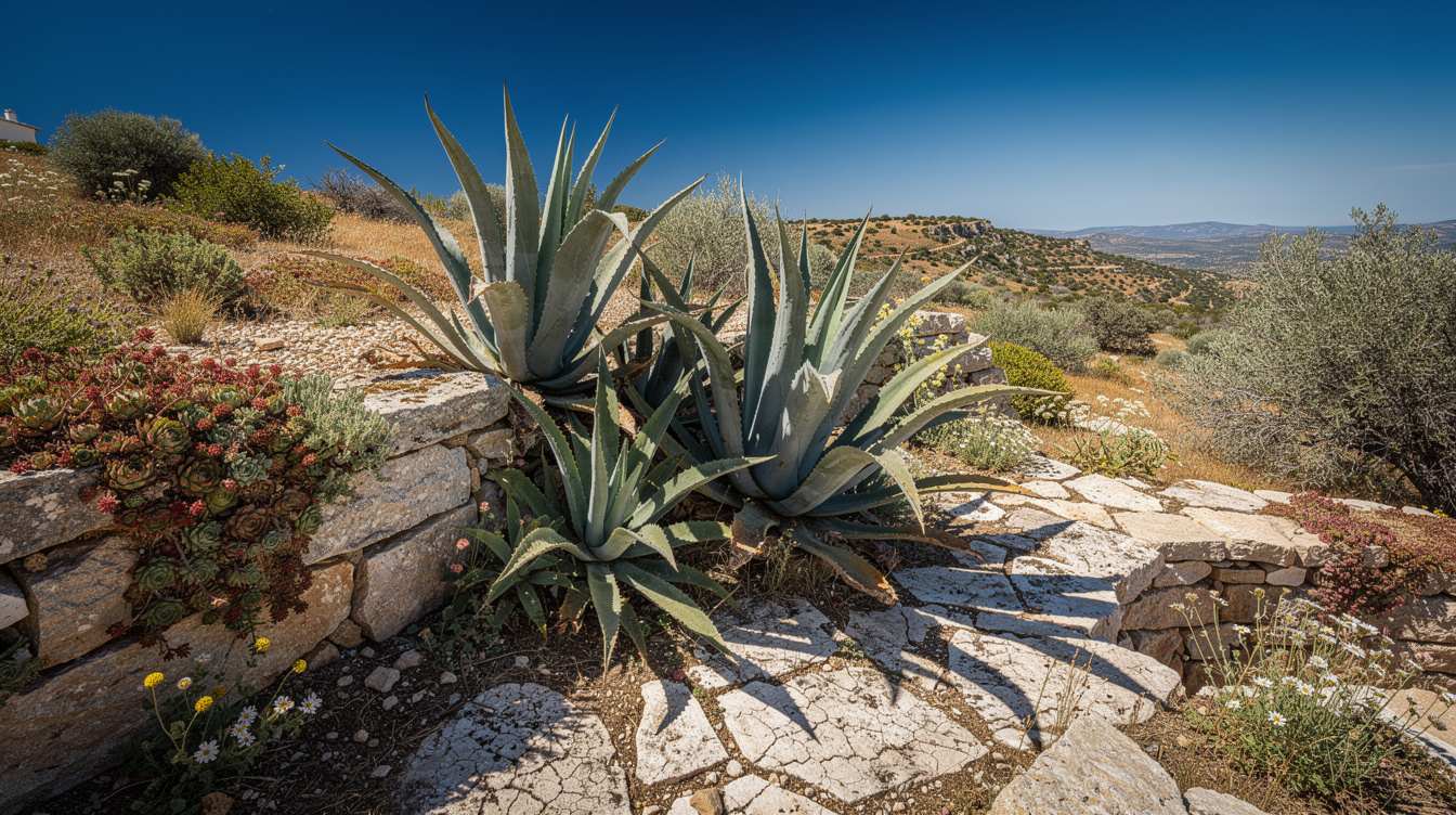 La seule catégorie de plantes grasses qui retient 95 % de son eau en fermant ses stomates le jour