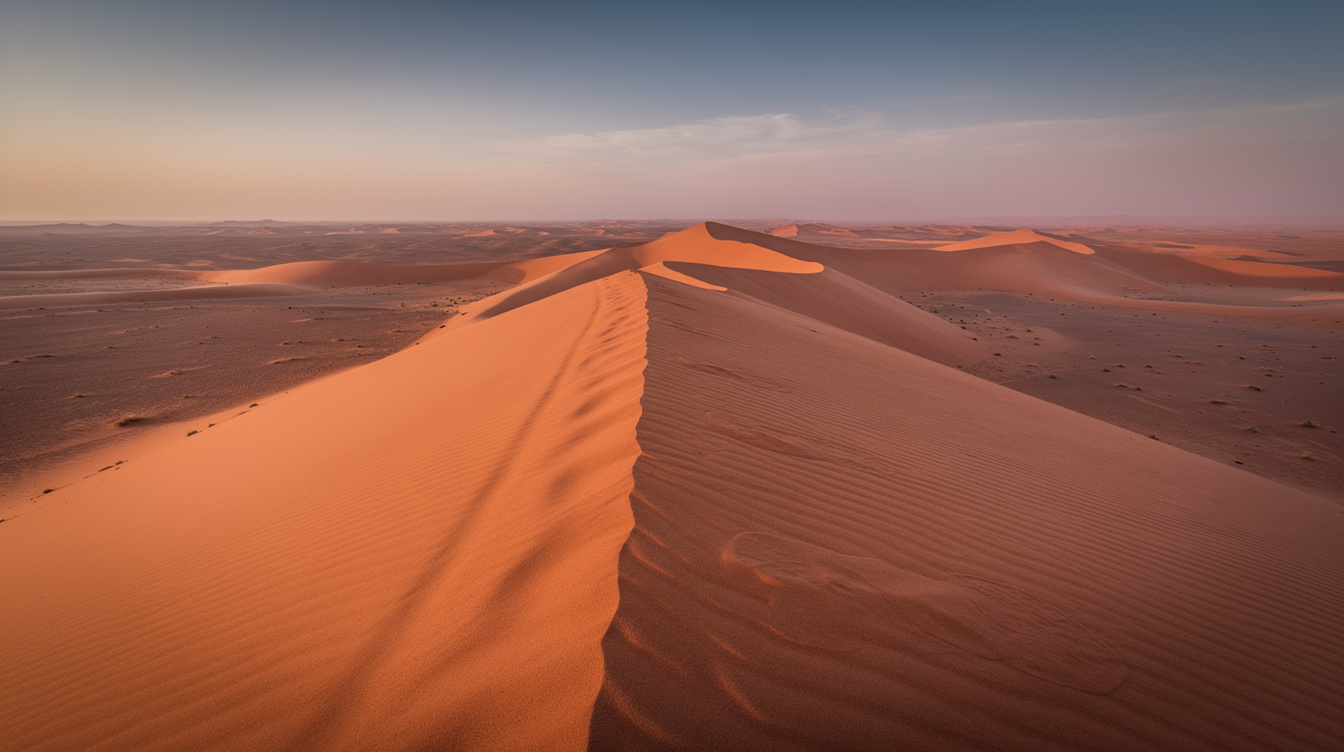 Les guides berbères de Merzouga grimpent les dunes d'Erg Chebbi à 5h en juin, jamais en décembre