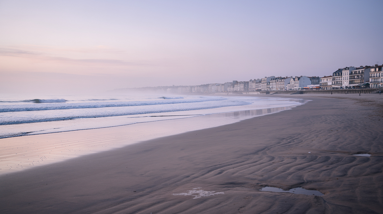 Oubliez juillet, les Sablais nagent à 6h30 sur 3 km de plage en juin avant l'invasion