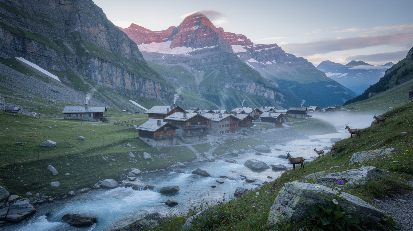 Méconnu des randonneurs d'été, ce village savoyard de 700 habitants ouvre ses alpages avant Courchevel
