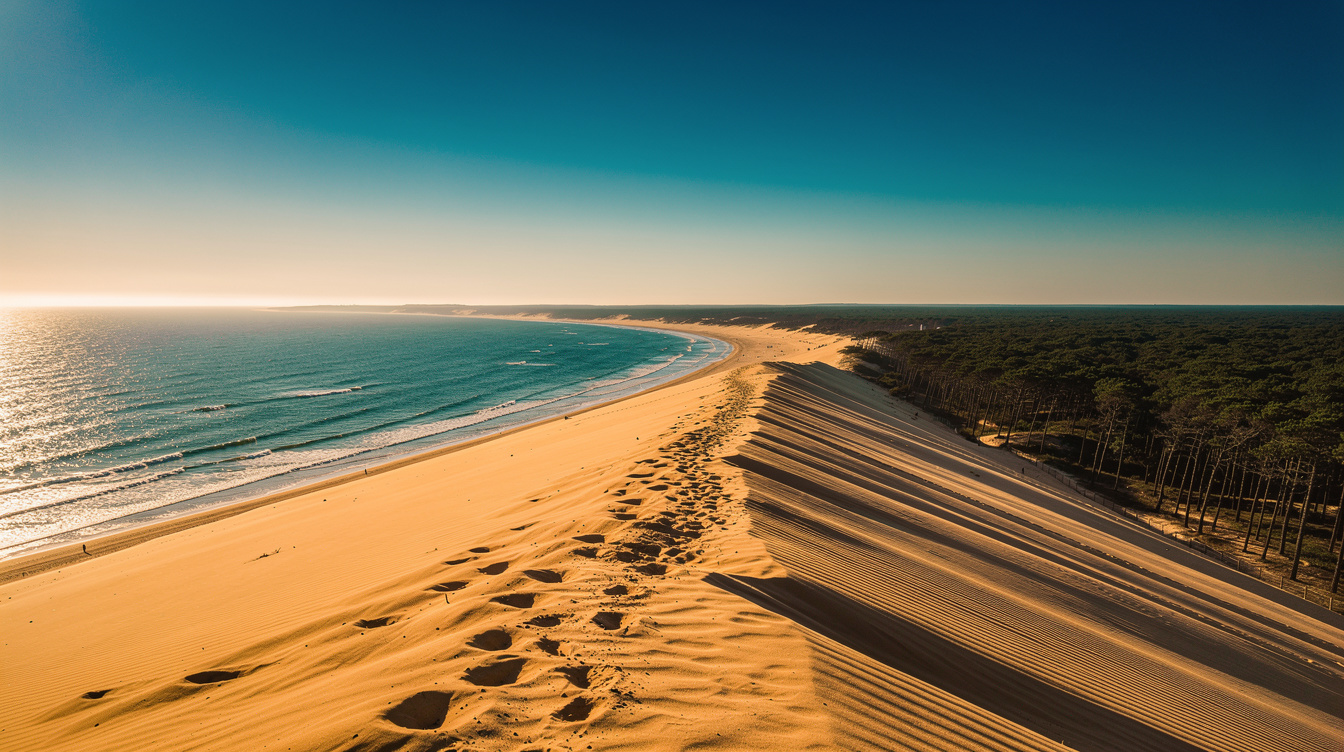 Les Arcachonnais grimpent la Dune du Pilat avant 8h en juin, plus jamais en août