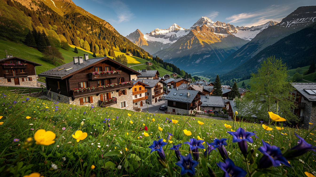 Ce village savoyard de 2 200 habitants fabrique son Beaufort d'alpage avant l'afflux d'août