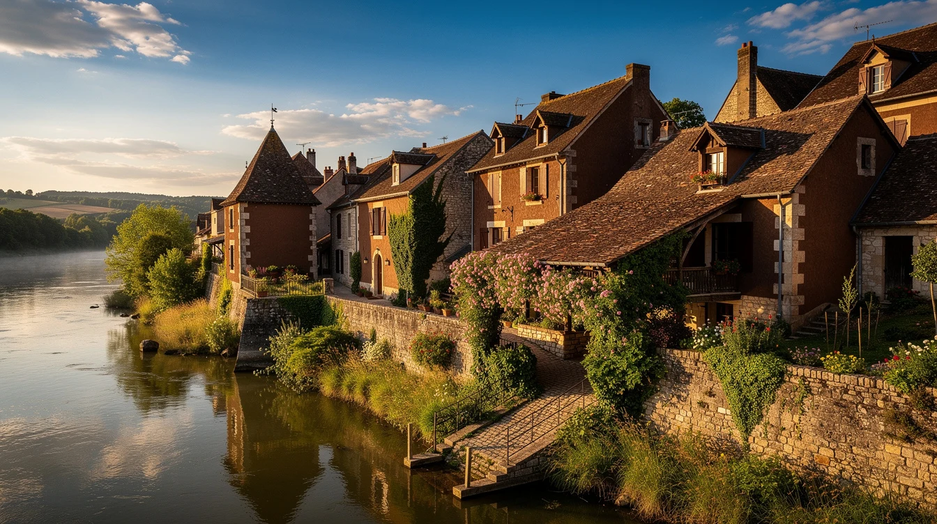 Ce village du Cher où 70 habitants vivent dans une couleur inventée il y a plus de 10 ans