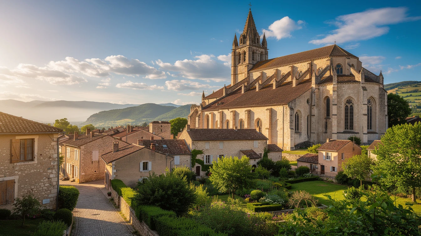Cette abbaye classée en 1840 pourrait propulser son village isérois au titre de préféré des Français cet été
