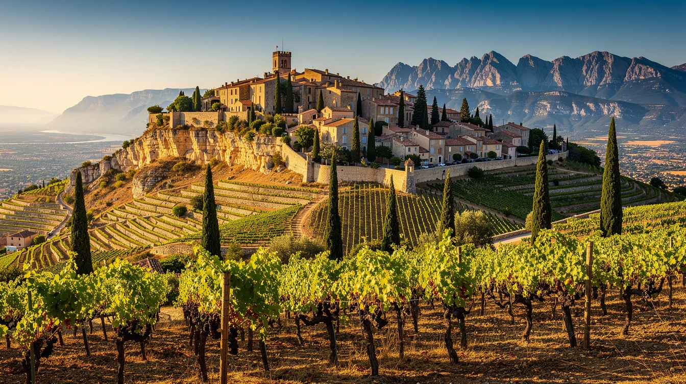 Ce village du Vaucluse où 769 habitants cultivent le plus ancien vignoble écrit de France depuis 611