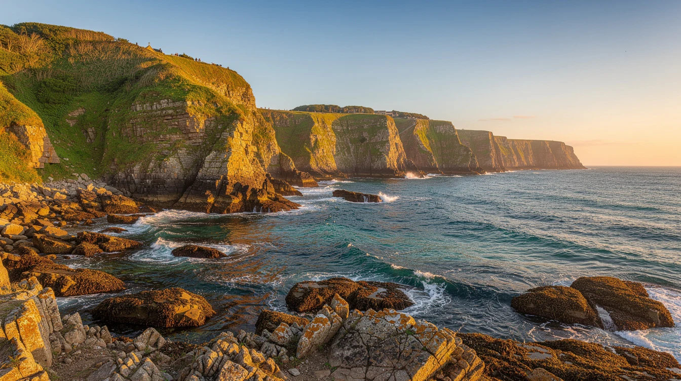Cette baie du Finistère où 70 à 80 m de falaise renferment le plus grand malentendu de la côte bretonne
