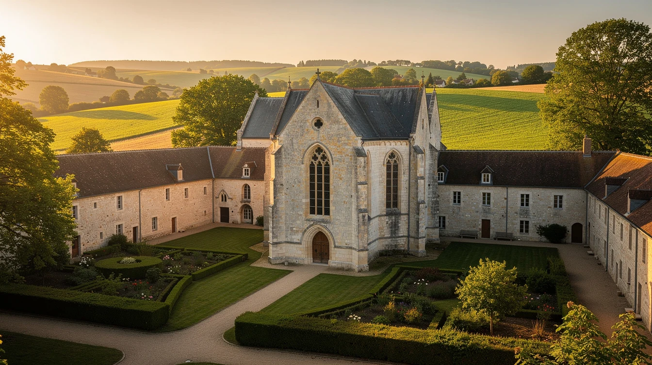 Plus ancienne que la cathédrale de Reims, cette abbaye de 285 âmes a ressuscité deux fois de ses cendres