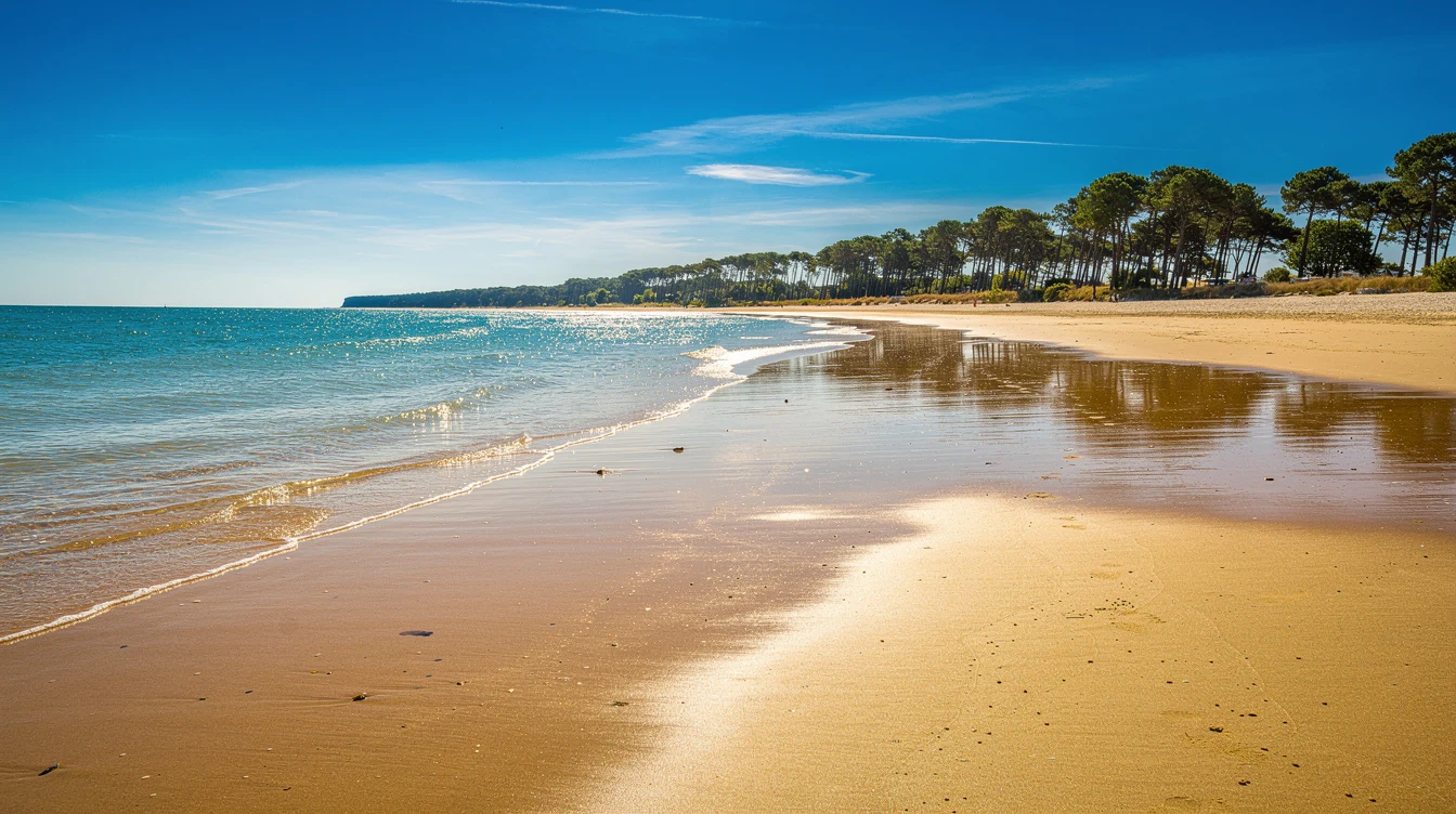 Cette plage de 817 m où les parachutistes posent leurs pieds avant les estivants, à Arcachon