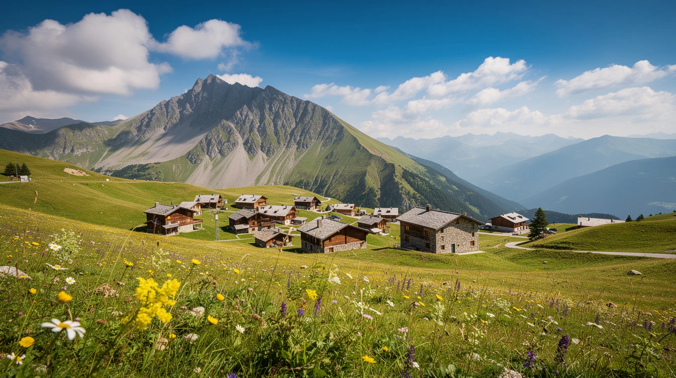 Moins bondé que le Mont-Dore, ce chalet-village de 16 pistes garde le Sancy en face de ses fenêtres