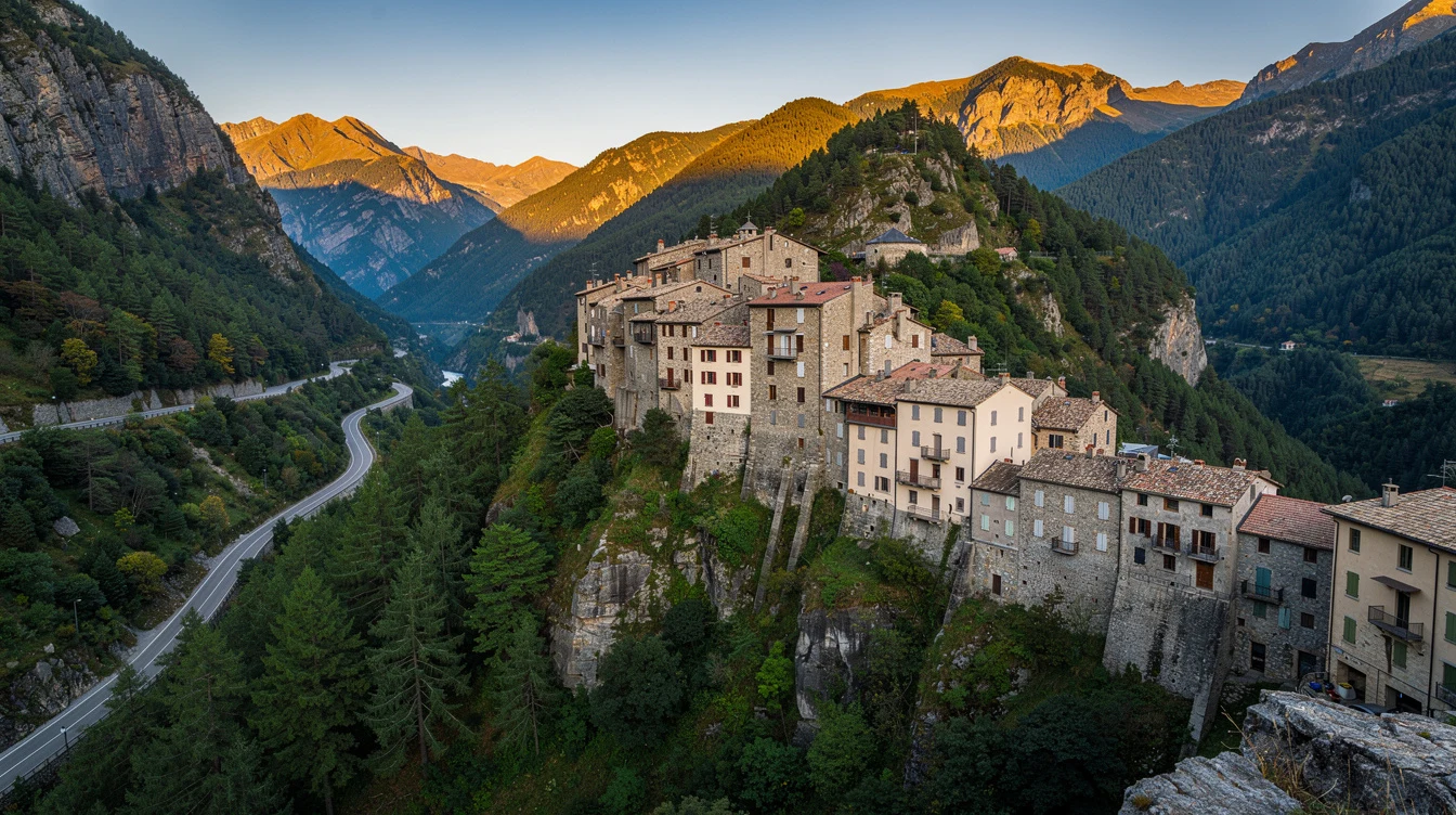 Méconnu des touristes, ce village perché de 430 âmes garde deux routes qui ne se croisent jamais