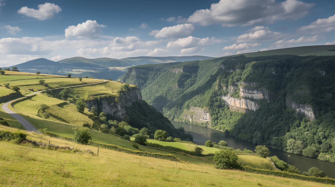 Ce territoire éclaté du Cantal où 1 470 habitants vivent sur deux morceaux de carte séparés par la Corrèze