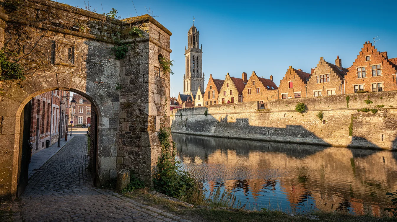 À 10 km de Dunkerque, cette cité médiévale entourée de remparts a gardé son âme flamande intacte