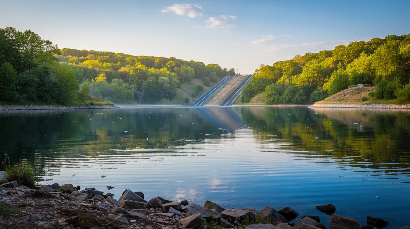 Ce réservoir de Moselle où 14 millions de mètres cubes ont façonné un paysage de canaux depuis le Moyen Âge
