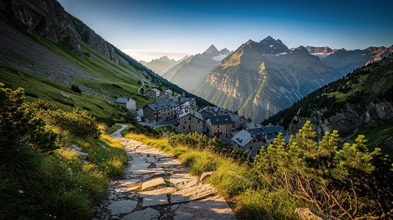 À 49 km de Tarbes, cette ancienne commune des Hautes-Pyrénées grimpe vers le Pic Long