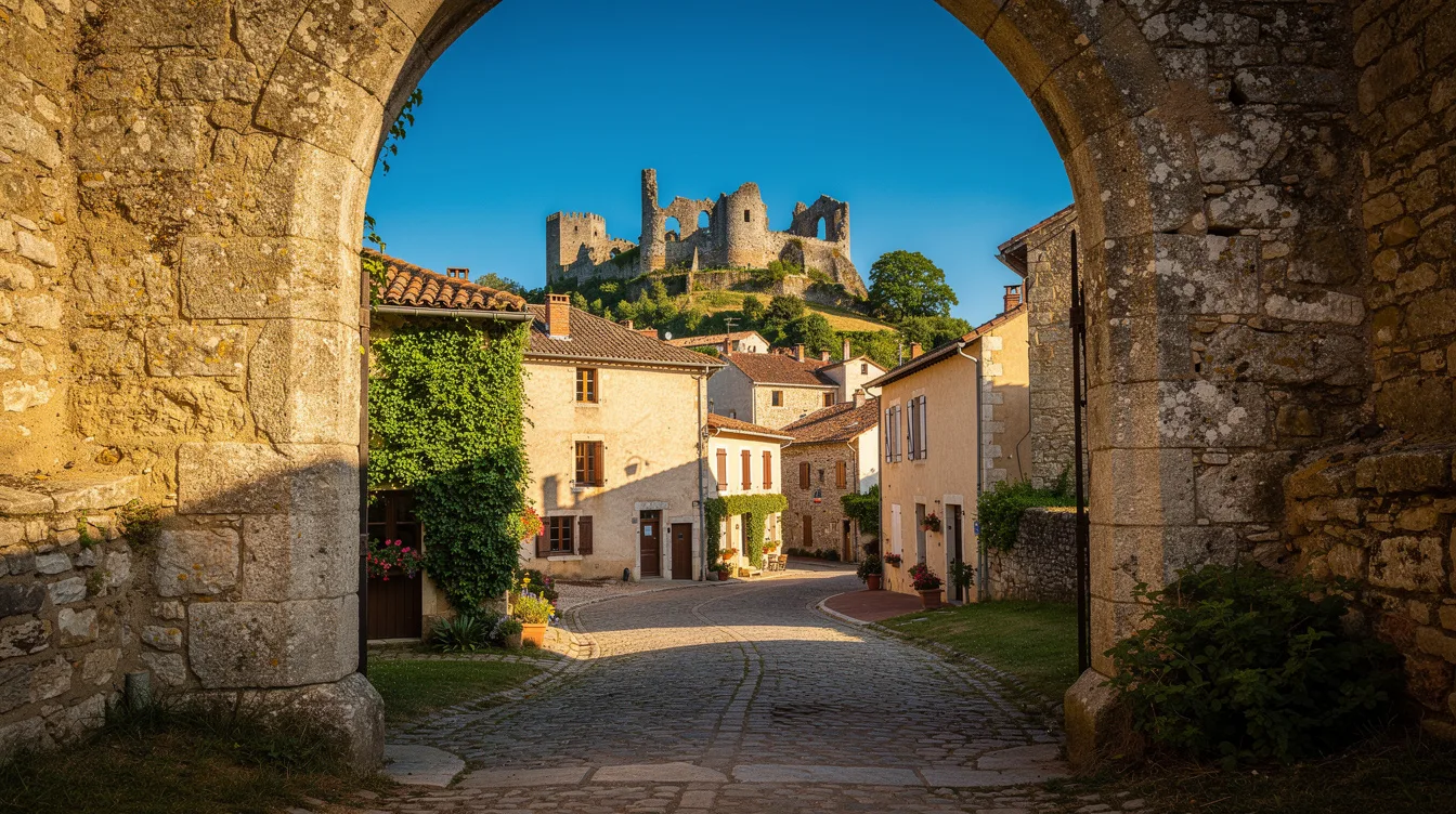 Méconnu des touristes, ce village du Puy-de-Dôme préserve une porte classée en 1926