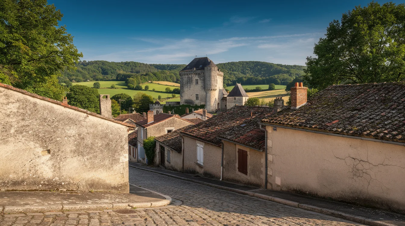 Ce village du Lot où 1 268 habitants préservent un château médiéval du XIIe siècle