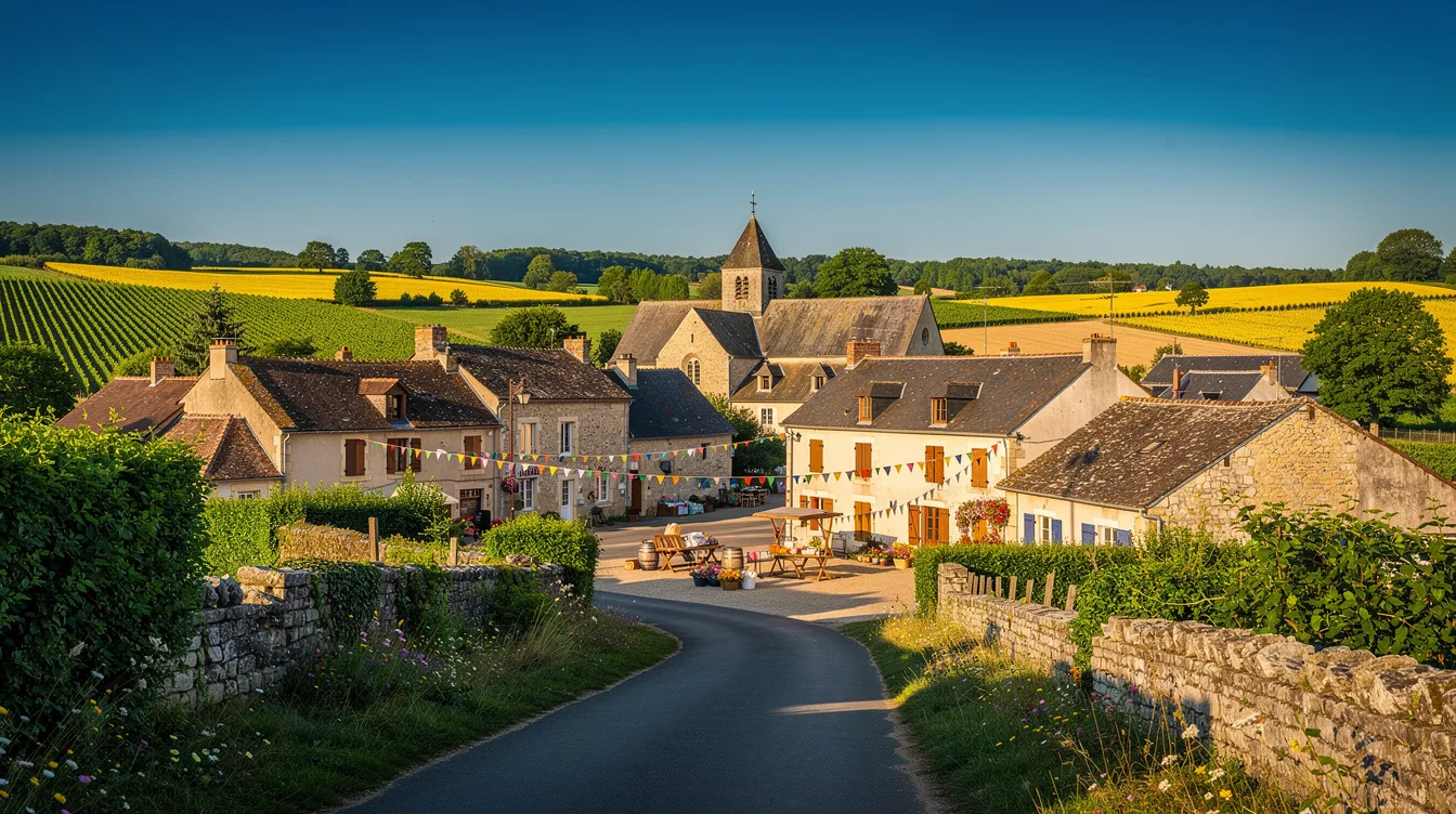 À 28 km d’Auxerre, ce village de 935 âmes fête la gougère chaque printemps