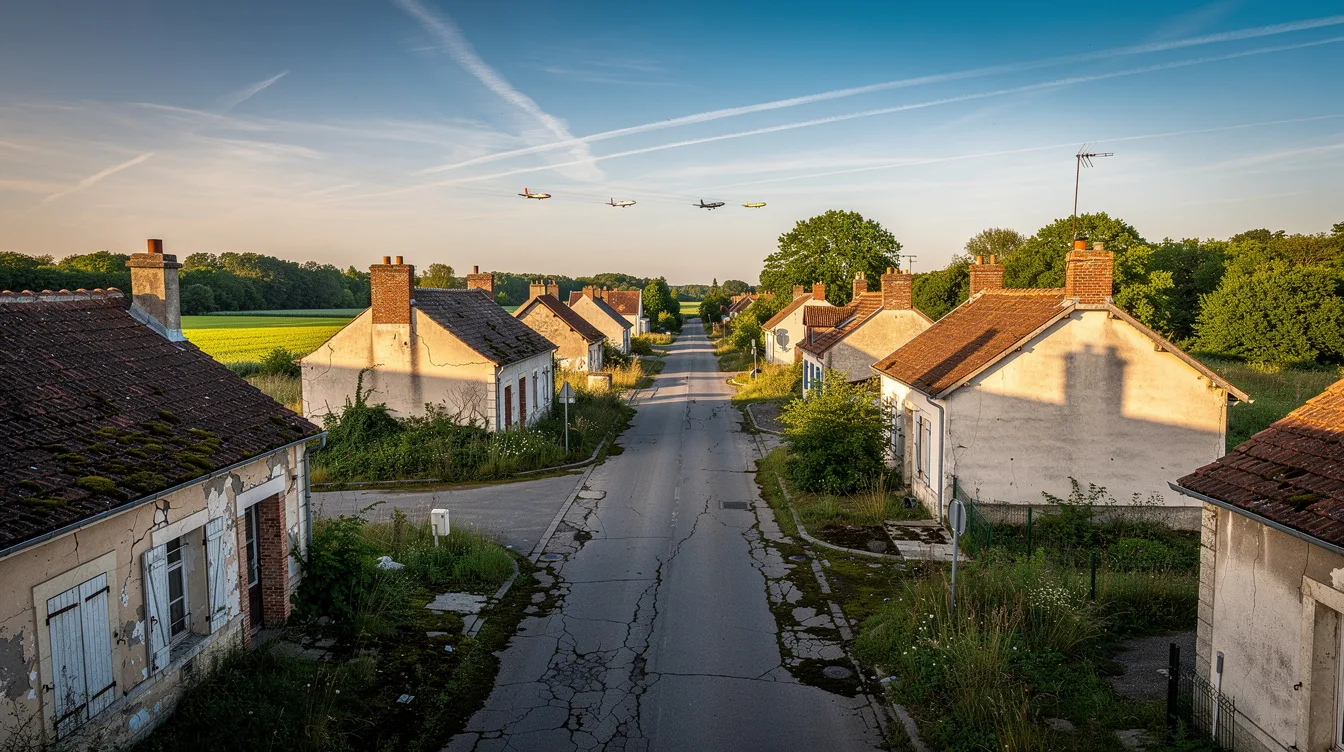 Goussainville-Vieux-Pays s’est vidé quand les avions de Roissy ont envahi le ciel