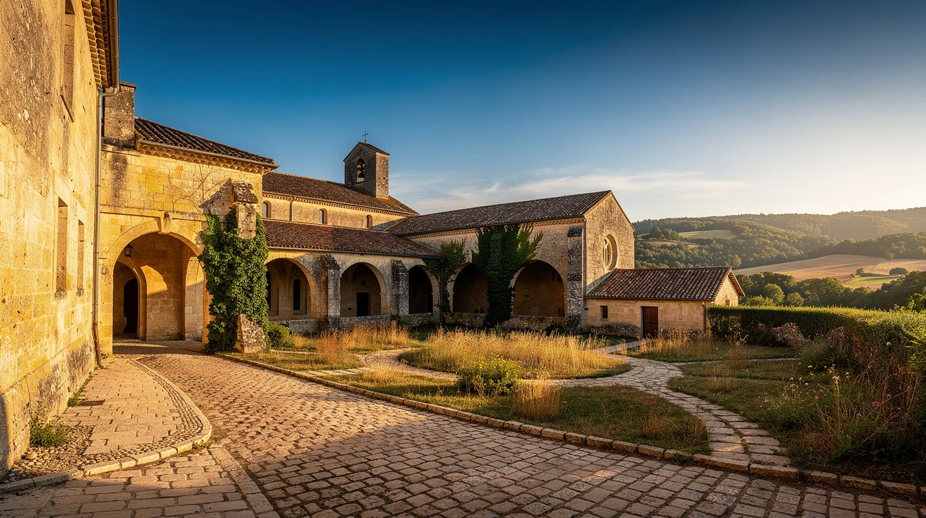 À l’écart des foules du Périgord noir, ce village garde un cloître cistercien