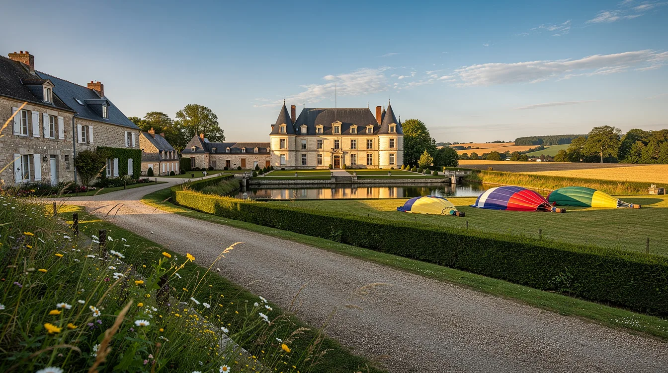 Près de Bayeux, ce village du Calvados doit sa légende aux montgolfières de Malcolm Forbes