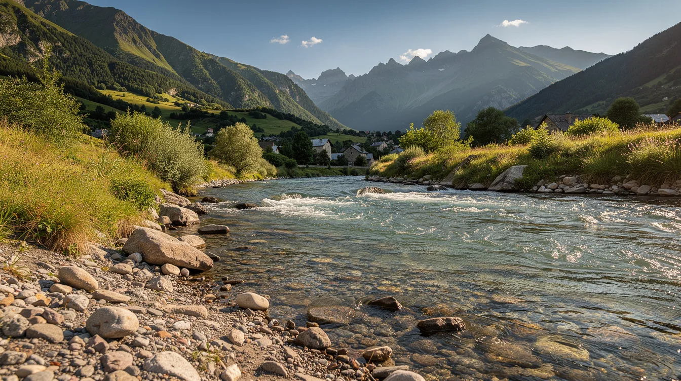 Au pied du Tourmalet, ce village voit trois torrents donner naissance à l’Adour