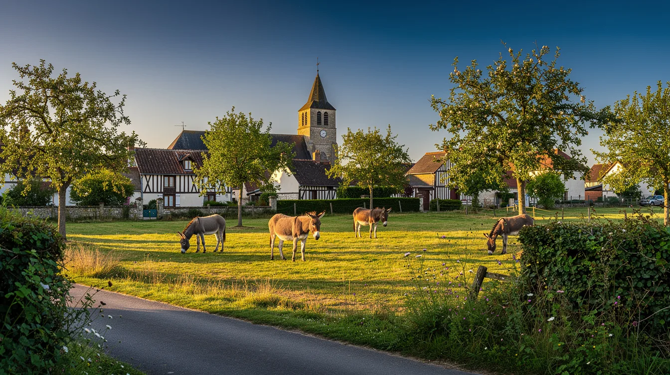 Pourquoi ce village près de Lisieux fait-il revenir les ânes chaque mois de mars ?