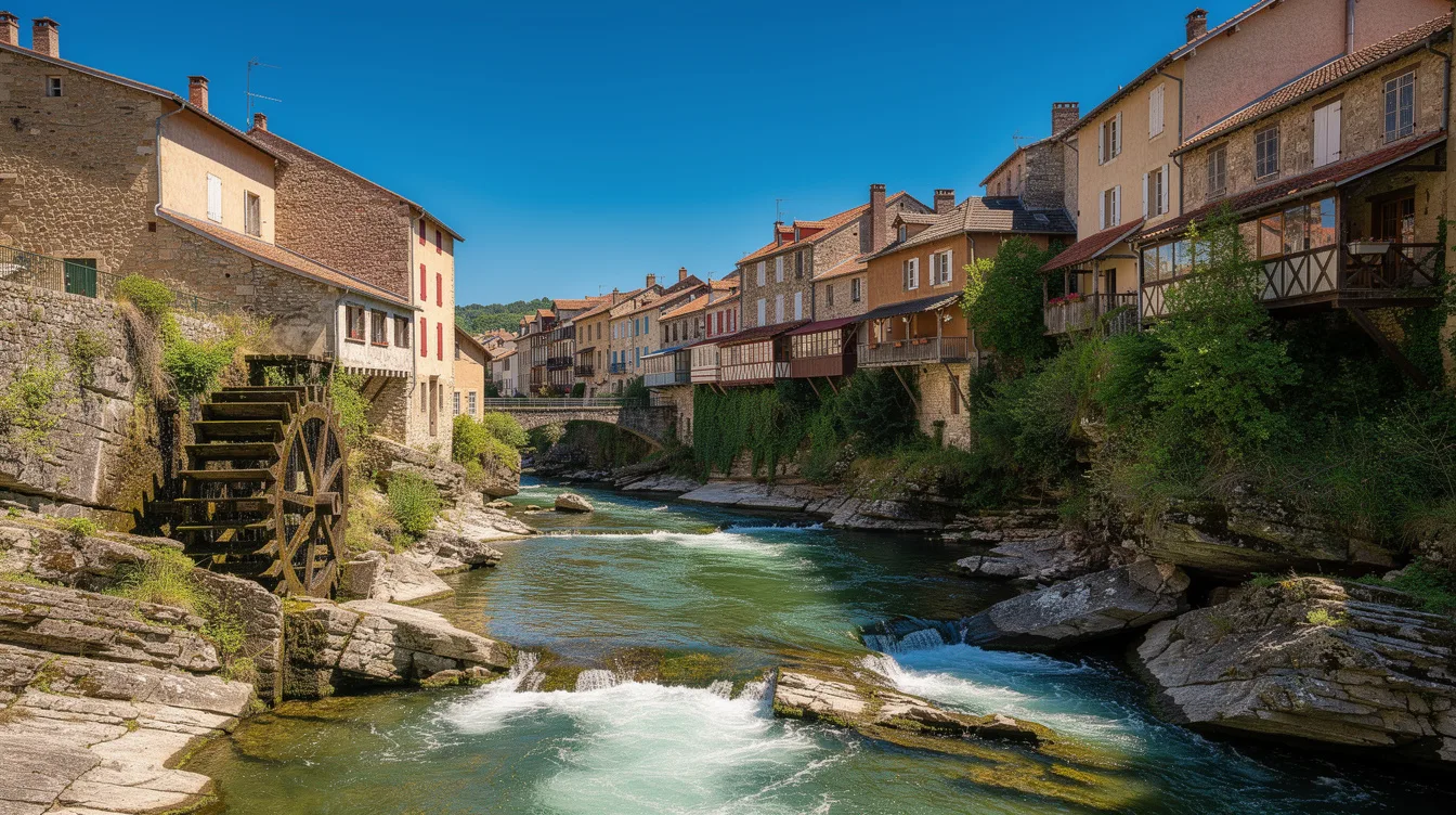 Capitale mondiale du couteau : cette ville du Puy-de-Dôme aligne ses ateliers le long d’une rivière oubliée