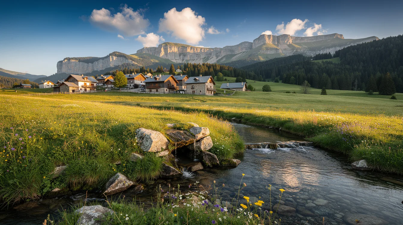 Là où la France se divise en deux, ce village du Vercors reste un secret à 1h de Grenoble