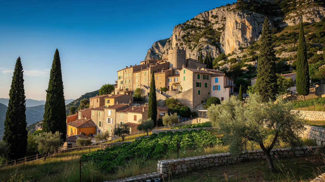 Entre Nice et Monaco, ce village piéton conserve son décor du XIe siècle