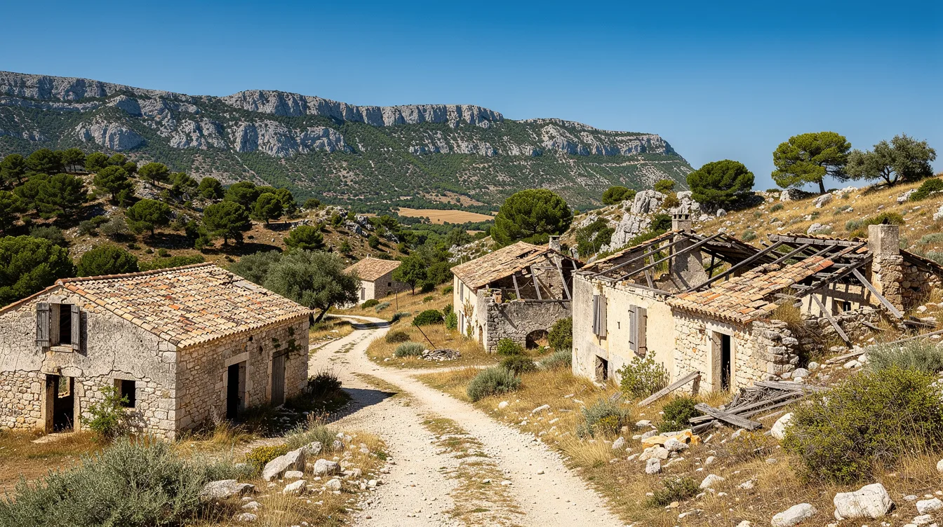 Broves a été vidé pour un camp militaire, puis déplacé dans un village neuf