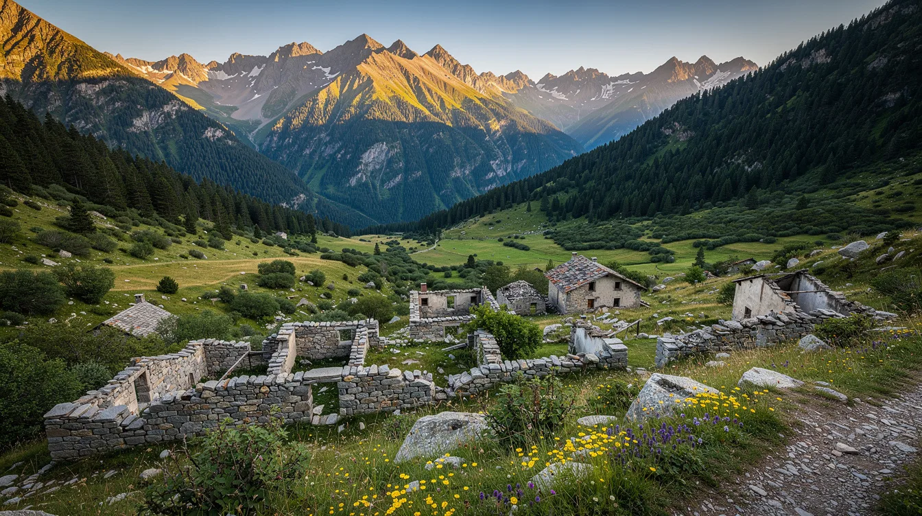 Ce village des Hautes-Alpes a été abandonné et ne se rejoint plus qu’à pied