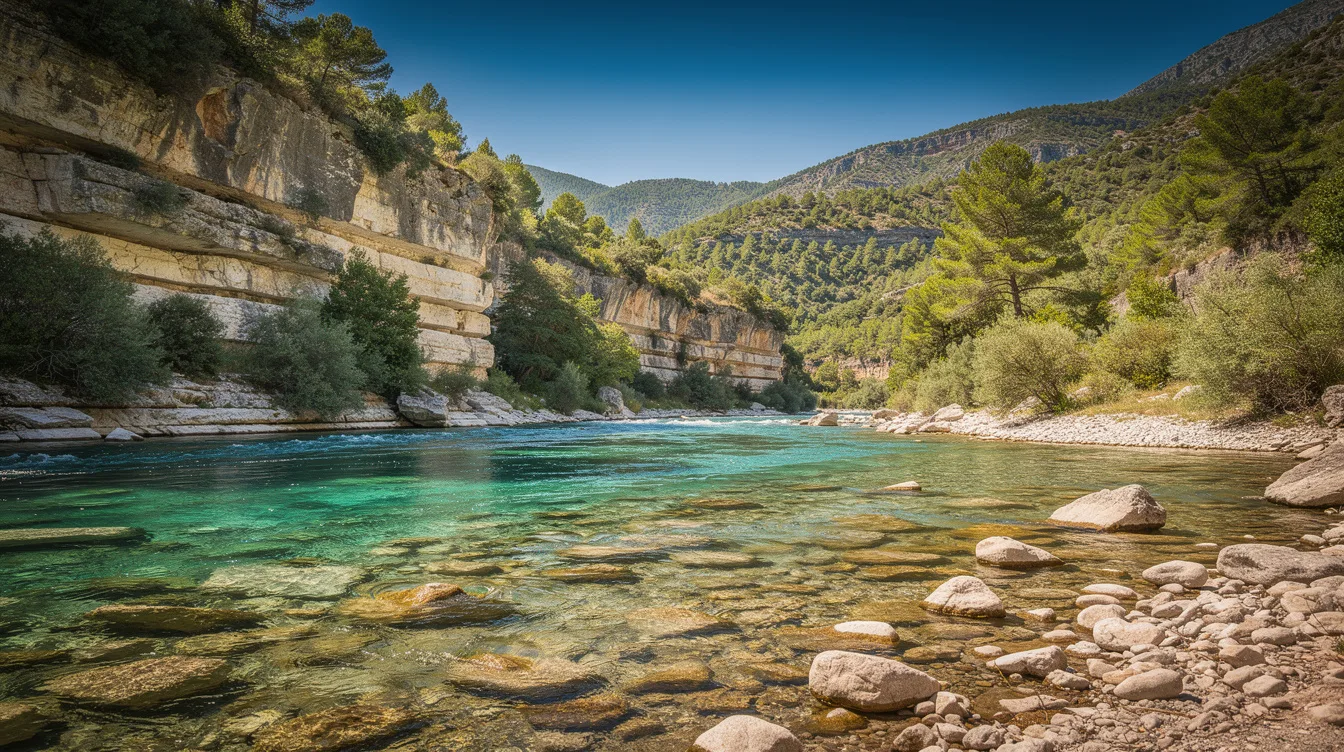Dans les Alpes-Maritimes, une rivière turquoise coule encore libre sur 67 km