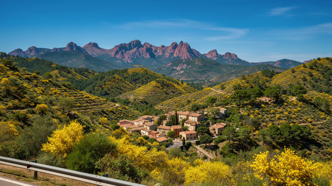 Le triangle d’or du mimosa passe par ce village du Var aux portes de l’Estérel