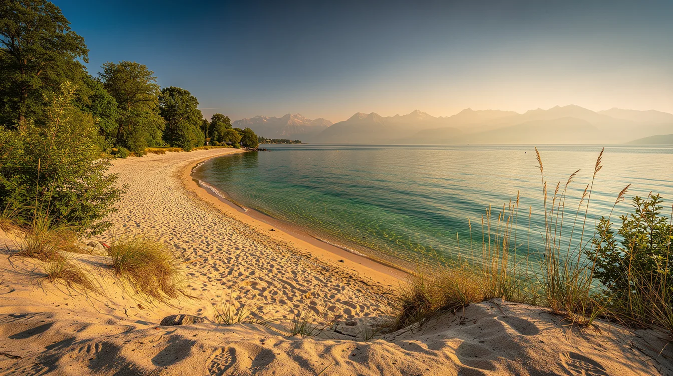 Pourquoi cette plage de Haute-Savoie ne ressemble à aucune autre rive du Léman ?