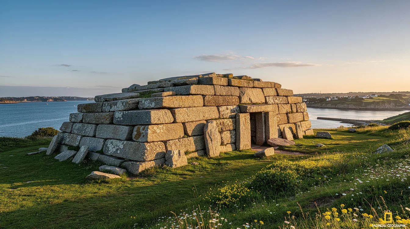 Ce mausolée breton de 75 m précède les pyramides d’Égypte de 2100 ans