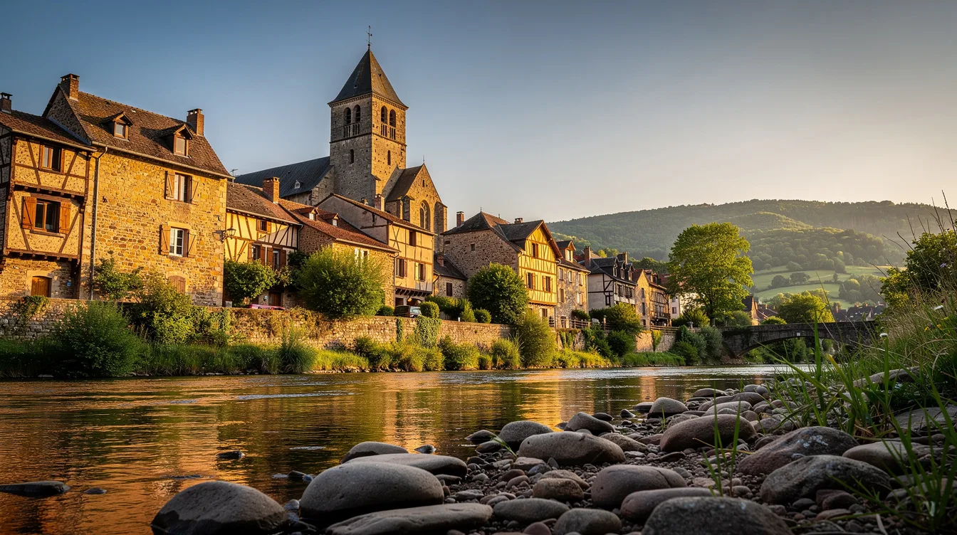 Né autour d’une abbaye, ce village d’Haute-Loire garde un cœur médiéval intact