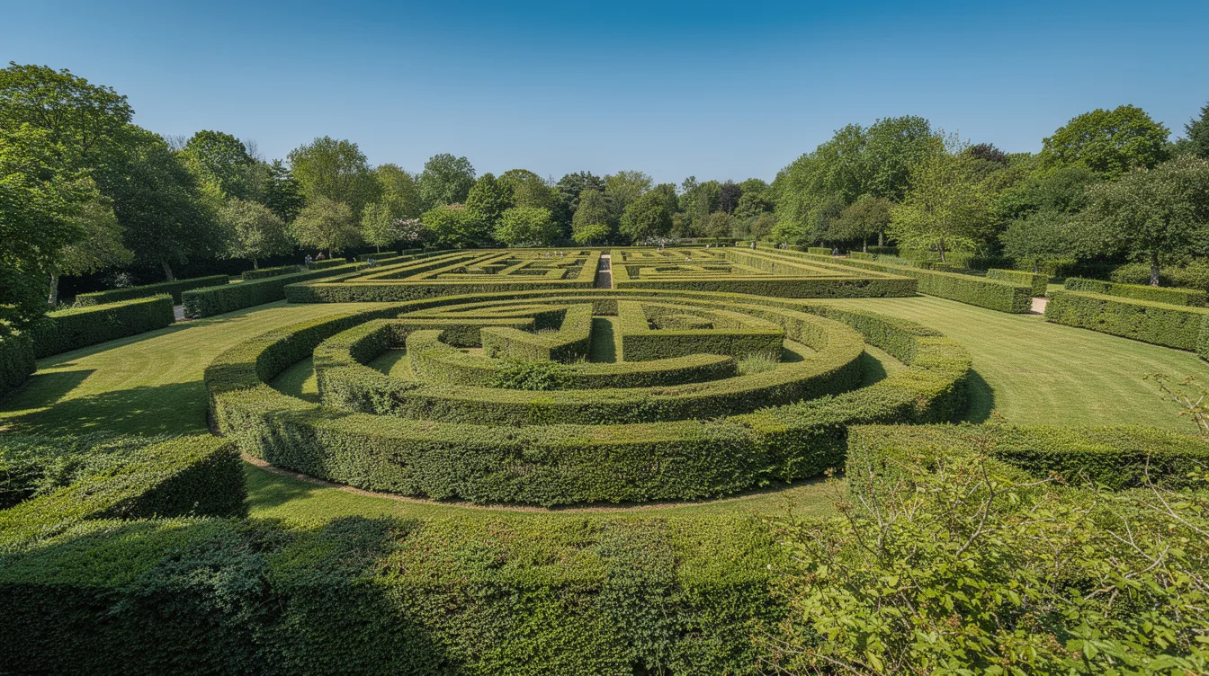 A 40 min de Paris, on se perd (avec plaisir) dans le plus grand labyrinthe vegetal de France