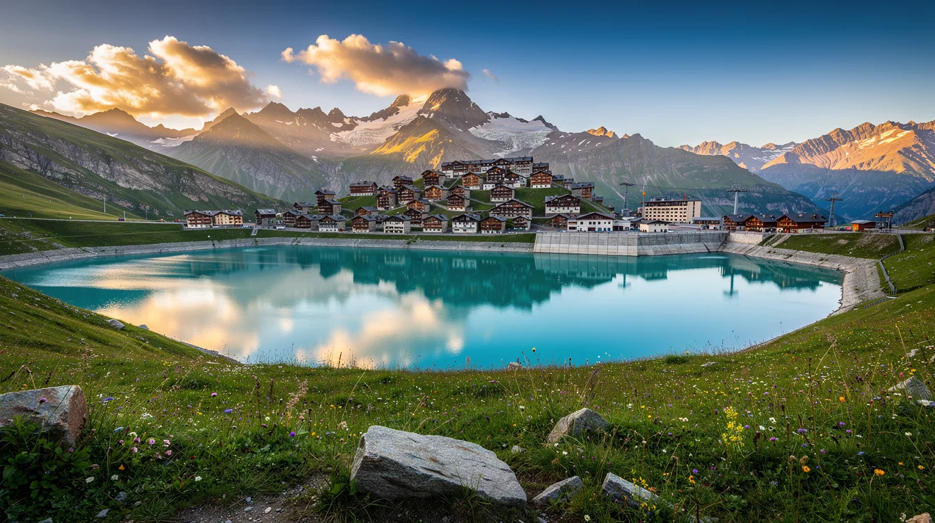 Sous le lac du Chevril, l’ancien Tignes ressort tous les dix ans